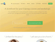 Tablet Screenshot of eventhq.co.uk